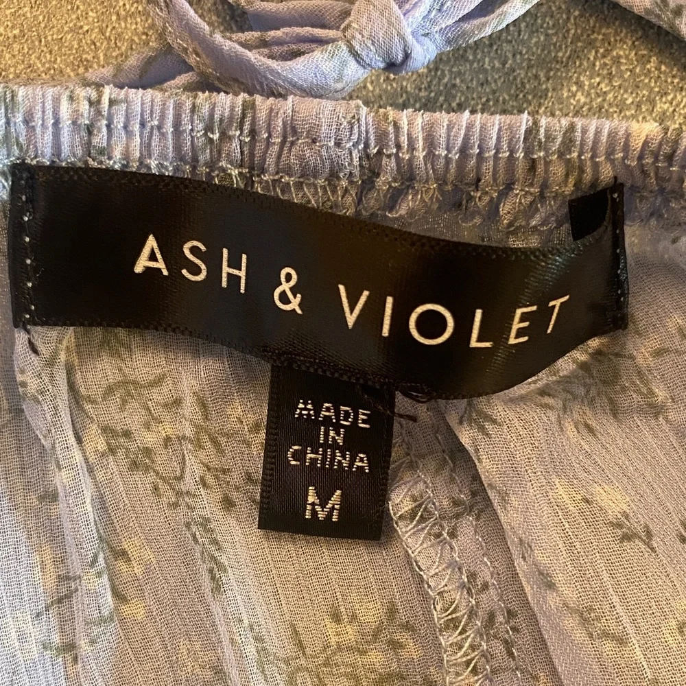 Chic Lavender Ruffle Mini Dress - Picture 2 of 3